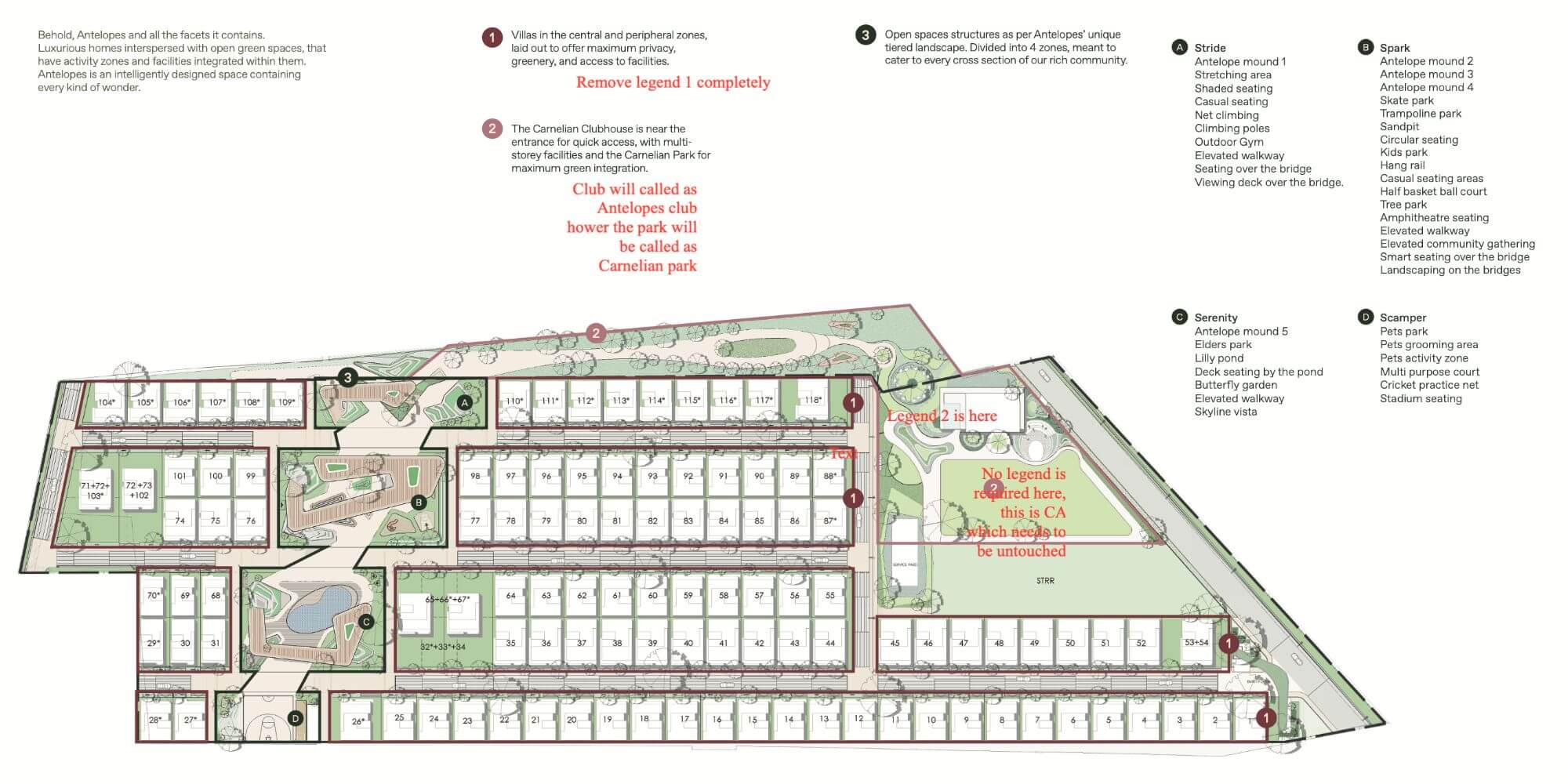 Merusri Antelopes Master Plan